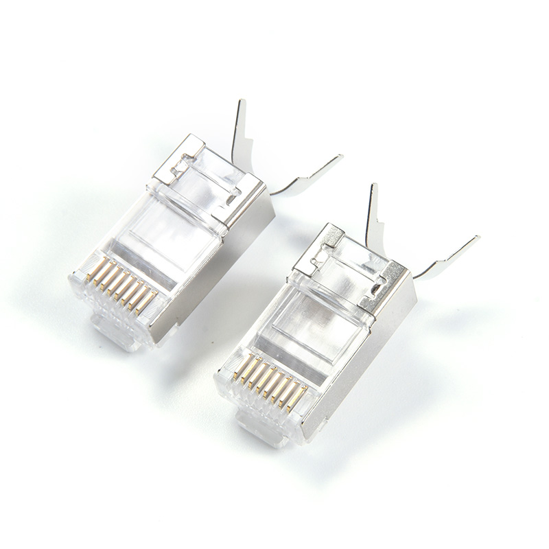 SMT-5008M8C7-FTP Enchufe blindado de dos piezas con alivio de tensión