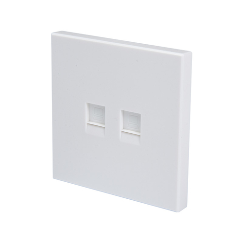 SMT-4337AP-86-2P Placa frontal simplificada tipo 86 de dos puertos SMT-4337AP-86-2P Placa frontal simplificada tipo 86 de dos puertos