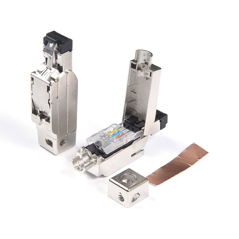 Conector Ethernet industrial Profinet de cuatro núcleos SMT-3015T4C5E