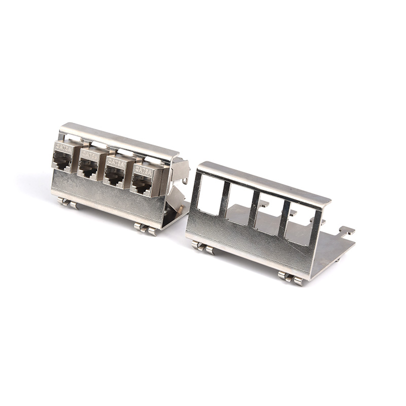 SMT-2205-4P Soporte de módulo Keystone de metal de 4 puertos