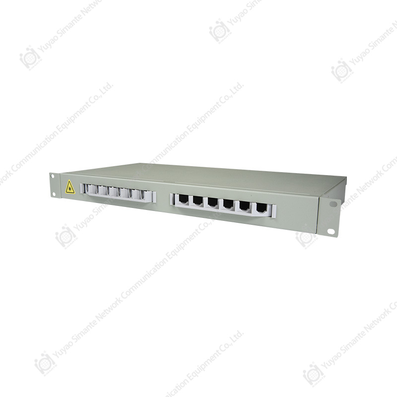 Caja de terminales del panel de conexión de fibra óptica SMT-2211-12P-1U