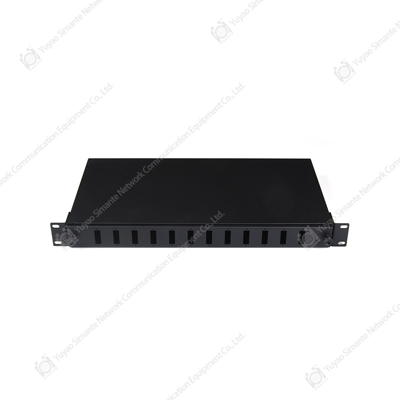 SMT-2213-48C-1U Panel de conexión de fibra óptica de 48 puertos tipo deslizante