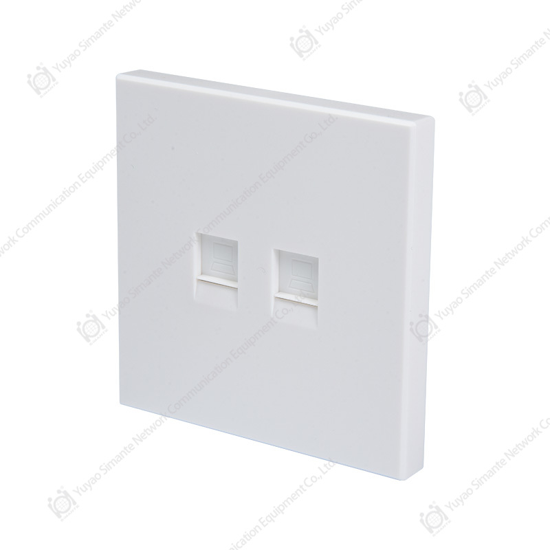 SMT-4337AP-86-2P Placa frontal simplificada tipo 86 de dos puertos SMT-4337AP-86-2P Placa frontal simplificada tipo 86 de dos puertos
