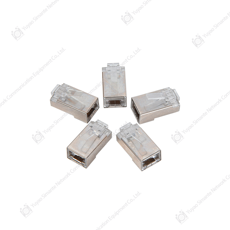 SMT-5004M8C5E-FTP 8P8C CAT5E Conector macho blindado