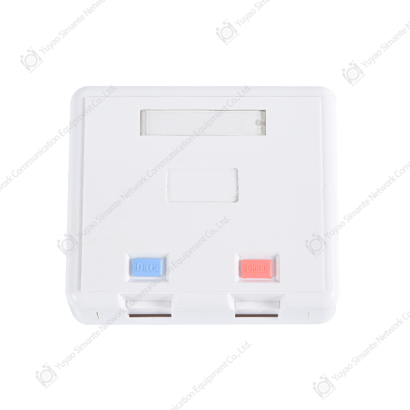 SMT-4401-2P(B) Caja de superficie de dos puertos