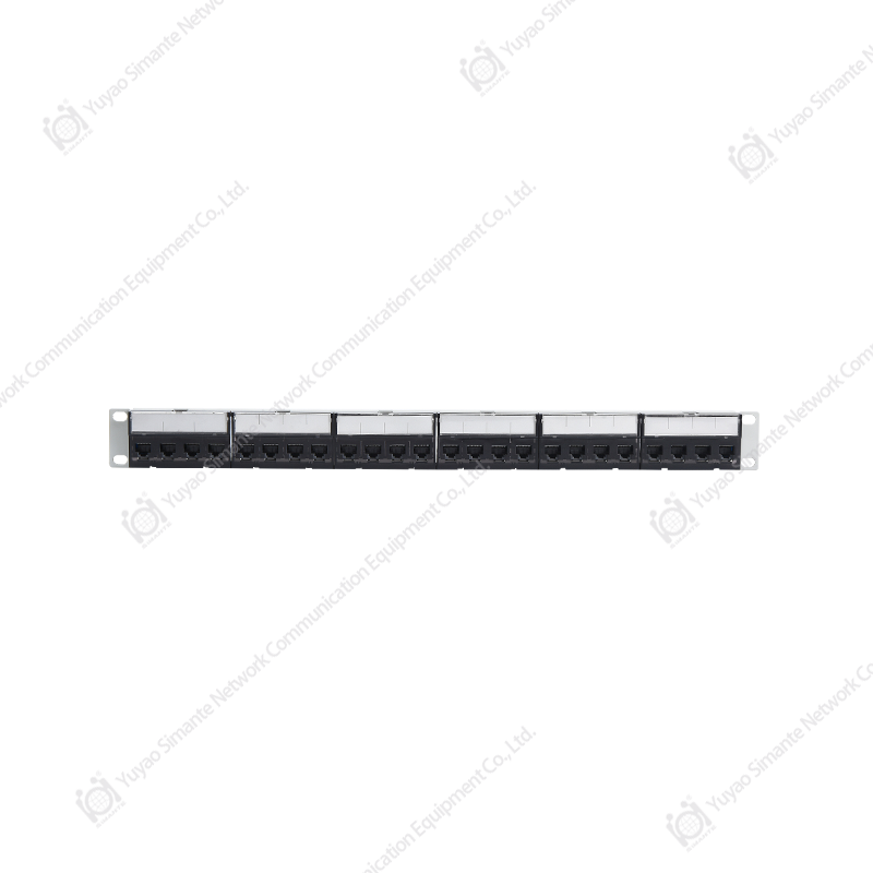 SMT-2034K24C6 1U24 puerto 180 grados CAT6 UTP panel de parcheo legrand