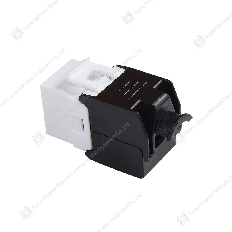 SMT-1041T8C6 Conector keystone de 180 grados CAT6 sin herramientas tipo delgado