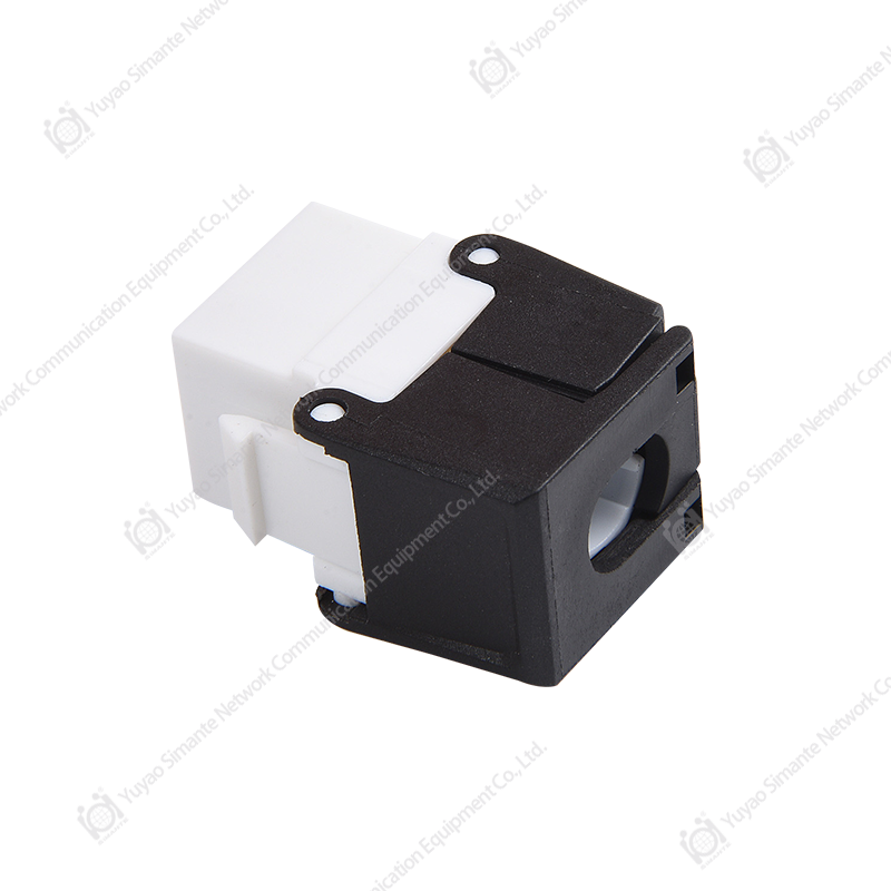 SMT-1049T8C6 Conector keystone CAT6 de 180 grados sin herramientas