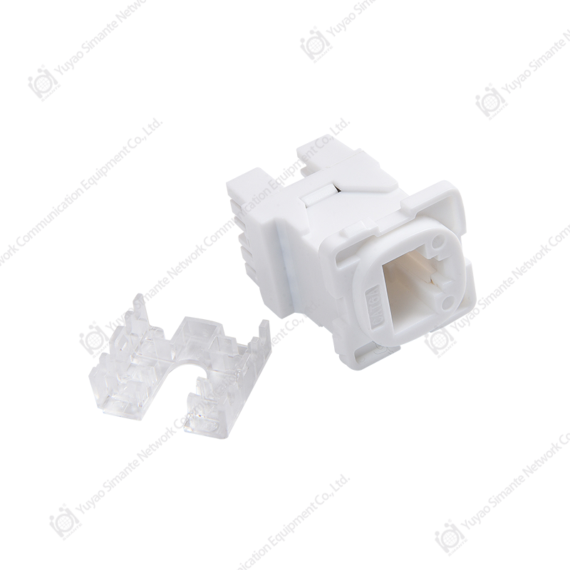 SMT-1021D8C6A-AU 180 grados CAT6A Keystone jack 110 y Krone IDC