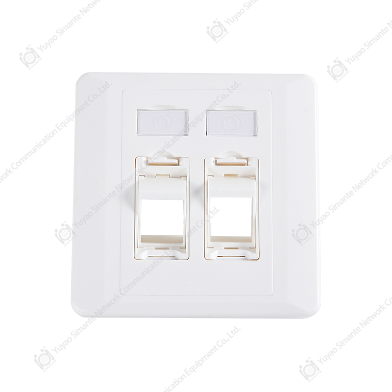 SMT-4323AP-86-2P 86 tipo 2 puertos placa frontal giratoria SMT-4323AP-86-2P 86 tipo 2 puertos placa frontal giratoria